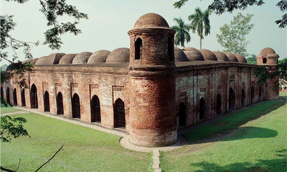 Sixty Dome Mosque conservation heritage view